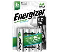 Energizer Rechargeable Batteries AA 1300 2000 2300 mAh AAA 500 700 800 mAh NiMH
