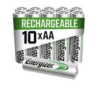 Energizer Rechargeable Batteries AA 4 mAh Alkaline 10 Pack of 10