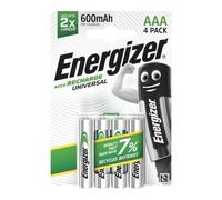 Energizer Rechargeable Batteries NiMH 175mAh-2500mAh AA AAA C D 9V Ready To Use