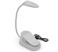 Energizer Rechargeable Book Light, 3 Eye-Protecting Modes Flexible Reading Light Book Lamp, Versatile Clip, Rechargeable, Long Battery Life