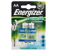 Energizer Rechargeable Extreme AA 2300mAh Batteries - Pack of 2