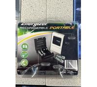 Energizer Rechargeable Portable For AA & AAA Battery Charger With Free 4-battery