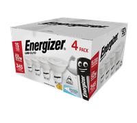 Energizer S10329 3.6W 345lm GU10 Spotlight LED Bulb Daylight 6500K Dimmable (4 Pack)