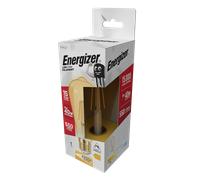 Energizer S15026 5W 550lm E27 ES ST64 Filament Gold LED Bulb Warm White 2200K Dimmable