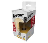 Energizer S15027 5W 550lm E27 ES G80 Filament Gold LED Bulb Warm White 2200K Dimmable