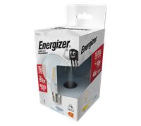 Energizer S15031 4W 400lm E27 ES G80 Filament Smokey LED Bulb Cool White 4000K Dimmable