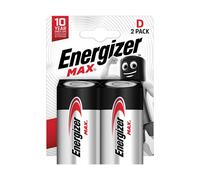 Energizer Max D Batteries Alkaline 2 Pack, none