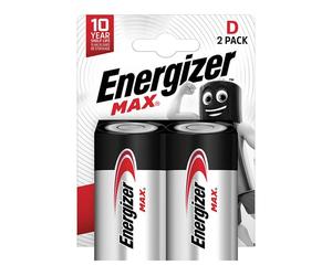 Energizer® S15275 Max Alkaline D X 2 S15275