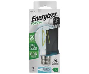 Energizer S29629 LED Elite GLS E27 Filament 806lm 3.8W 6500K (Daylight)