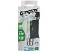 Energizer S29631 A Rated LED Elite GLS B22 Filament 806lm 3.8W 6500K (Daylight)(12 Pack)