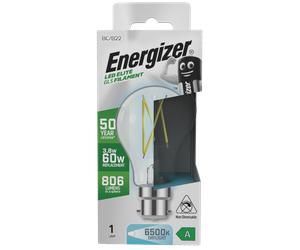 Energizer S29631 LED Elite GLS B22 Filament 806lm 3.8W 6500K (Daylight)