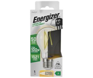 Energizer S29632 LED Elite GLS E27 Filament 1521lm 7.2W 2700K (Warm White)