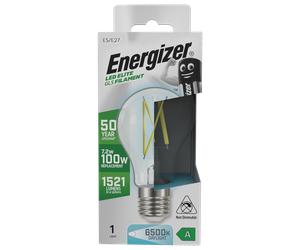 Energizer S29633 LED Elite GLS E27 Filament 1521lm 7.2W 6500K (Daylight)