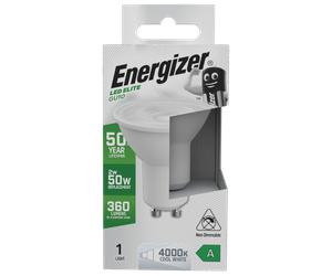 Energizer S29643 LED Elite GU10 360lm 2W 4000K (Cool White)