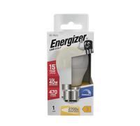 Energizer S29771 4.2W 470lm B22 BC Golf LED Bulb Opal Warm White 2700K Dimmable
