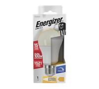 Energizer S29779 12.6W 1521lm E27 ES GLS LED Bulb Opal Warm White 2700K Dimmable