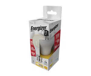 Energizer S8862 8.5W 806lm B22 BC GLS LED Bulb Opal Warm White 2700K