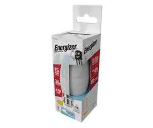 Energizer S9416 4.9W 470lm B22 BC Candle LED Bulb Opal Daylight 6500K