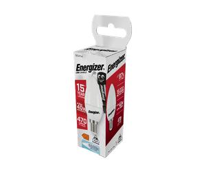 Energizer S9418 4.2W 470lm E14 SES Candle LED Bulb Opal Daylight 6500K