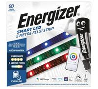 Energizer Smart 5m Colour Changing Flexi Strip Light - Customizable Lighting & Remote Control
