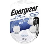 Energizer 2025 Ultimate Lithium Coin Battery, 2 Pack