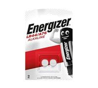 Energizer Button Cell Batteries A76 LR44 1.5V Alkaline Pack of 2