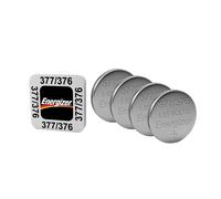 Energizer SR66 S53 377 376 1.55V Silver Oxide Coin Cell Battery - Pack of 4
