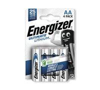Energizer Ultimate AA Lithium Battery (Pack of 4) 632964