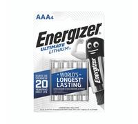 Energizer Ultimate Aaa Battery PK4