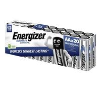 Energizer Ultimate FR6 Mignon (AA) Lithium Battery 3000 mAh 1.5 V, pack of 20