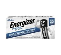 Energizer Ultimate Lithium Aaa Batteries, 10 Pack