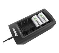 Energizer Universal Charger, NiMH Micro (AAA), Mignon (AA), Baby (C), Mono (D), 9V Block Round Cell Charger