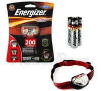 Energizer Vision HD Headlight LED 200 lumens Headlamp Head Torch 3AAA batteries