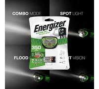 Energizer Vision HD+ Head Torch, Bright Headlamp, Water Resistant,