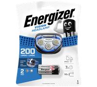 Energizer Vision Headlamp 200 Lumens + 3×AAA Batteries