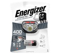 Energizer Vision Headlamp 400 Lumens + 3×AAA Batteries