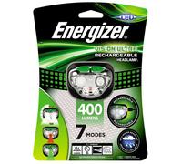Energizer Vision Headlight Head Torch USB Rechargeable - Camping Fishing Cycling [EEK: A]