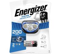 Energizer Vision LED Head Torch Bright Headlamp Water Resistant Hands-Free UK