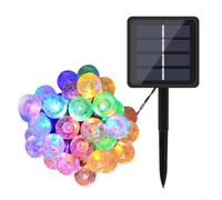 Energizing Your Space LED Solar Light Strings for Elegant For crystal Ball Decor Over a Length of Five Meters (color)