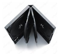 Energmix DVD/CD case box standard black set of 10 for 6 discs