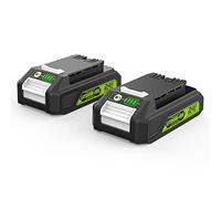 Energup 2 x 24V 3500mAh Replacement Batteries for Greenworks 24V Battery G24B2 G24B4 29842