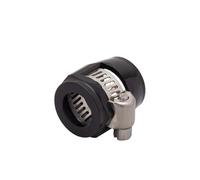 Energy AN4 AN6 An8 An10 AN12 AN14 AN16 AN18 37MM Hose Clamp End Finisher Aluminum Hose Connectors Hose Clamps (AN4 Black)
