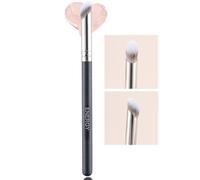ENERGY Angled Concealer Brush Under Eye Small Nose Contour Brush for Liquid Foundation Cream Concealer Setting Powder Highlighter Blending Buffing Synthetic Vegan Face Brush