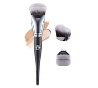 ENERGY Angled Makeup Brush for Seamless Blending, Liquid & Powder Foundation, Blush, and Contouring, Ultra-Soft Synthetic Bristles for Streak-Free, Flawless Finish, Cruelty-Fre