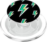 Energy Balance Lightning Bolt - Minimalist Power Symbol PopSockets PopGrip for MagSafe