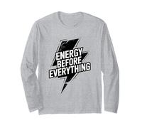Energy Before Everything Spiritual Power Flow Long Sleeve T-Shirt