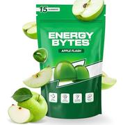 Energy Bytes Caffeine Energy Gummies - Fast, Delicious Boost for Focus & Productivity - Superior to Energy Drinks, Gels, Chews - Vegan, Low Sugar, with Vitamins A, D, B3, B6 & B12 | 15 Count