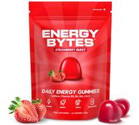 Energy Bytes Caffeine Gummies - Fast Acting Energy Focus & Alertness - 60ct