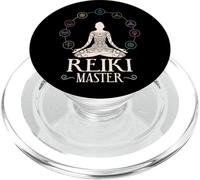 Energy Chakra Holistic Healing Hands Buddha Reiki Master PopSockets PopGrip for MagSafe