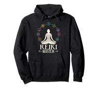Energy Chakra Holistic Healing Hands Buddha Reiki Master Pullover Hoodie